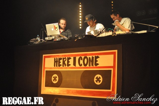 Awakx Sound, soud system Reggae Sud Ouest lors du Here I Come #2. Photographe : Adrien SANCHEZ INFANTE