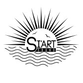 LOGO SIARTSOUND BEACH SUN WHITE